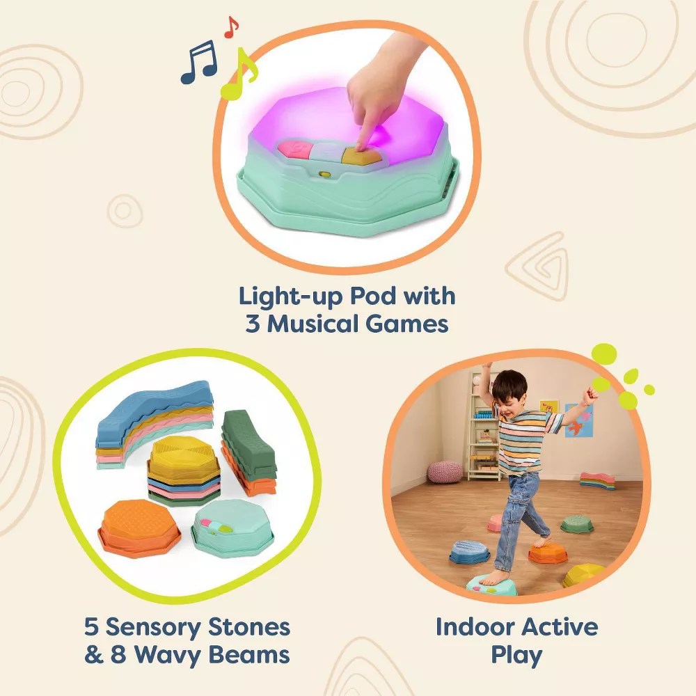 Balance Beams & Groove Set Board with Music & Lights - Image 3