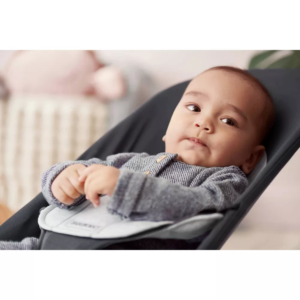Balance Soft Cotton Bouncer - Gray - Image 2