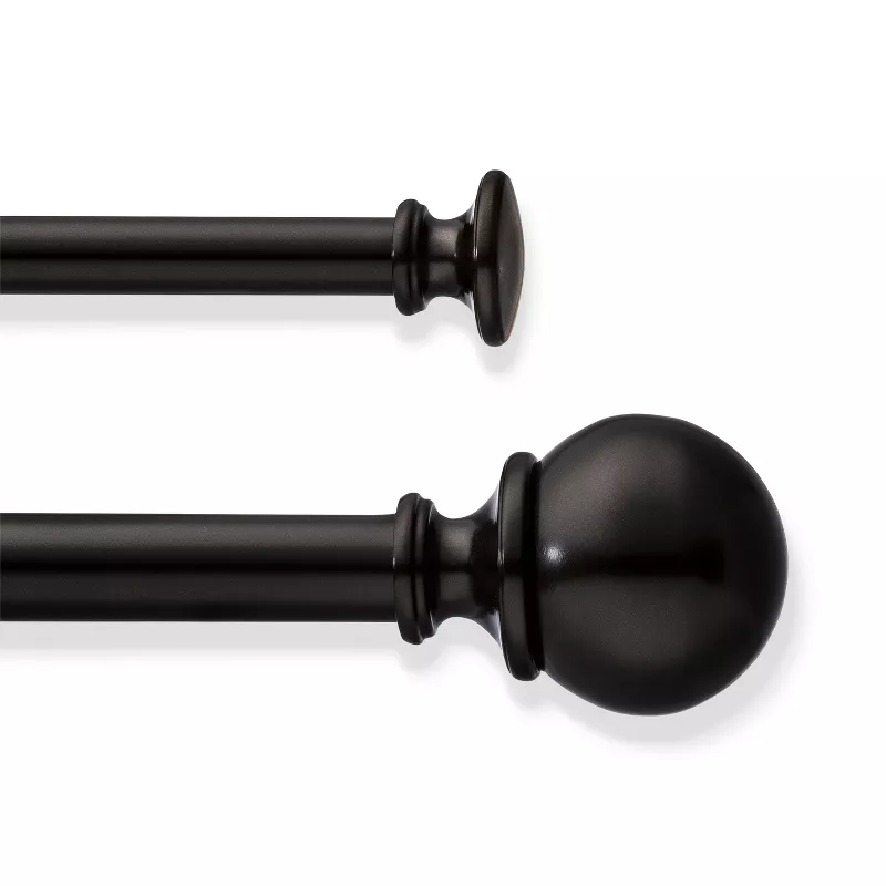Ball Double Curtain Rod