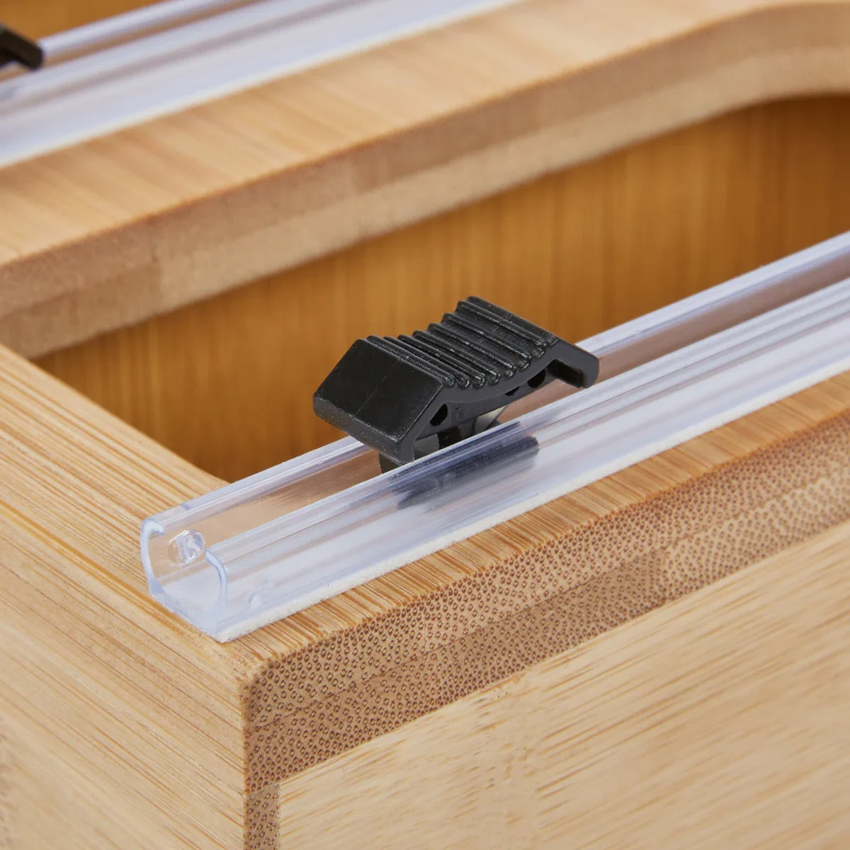 Bamboo Kitchen Drawer Organizer, - Image 4