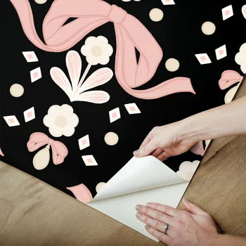 Bamel Peel & Stick Damask Roll - Image 4