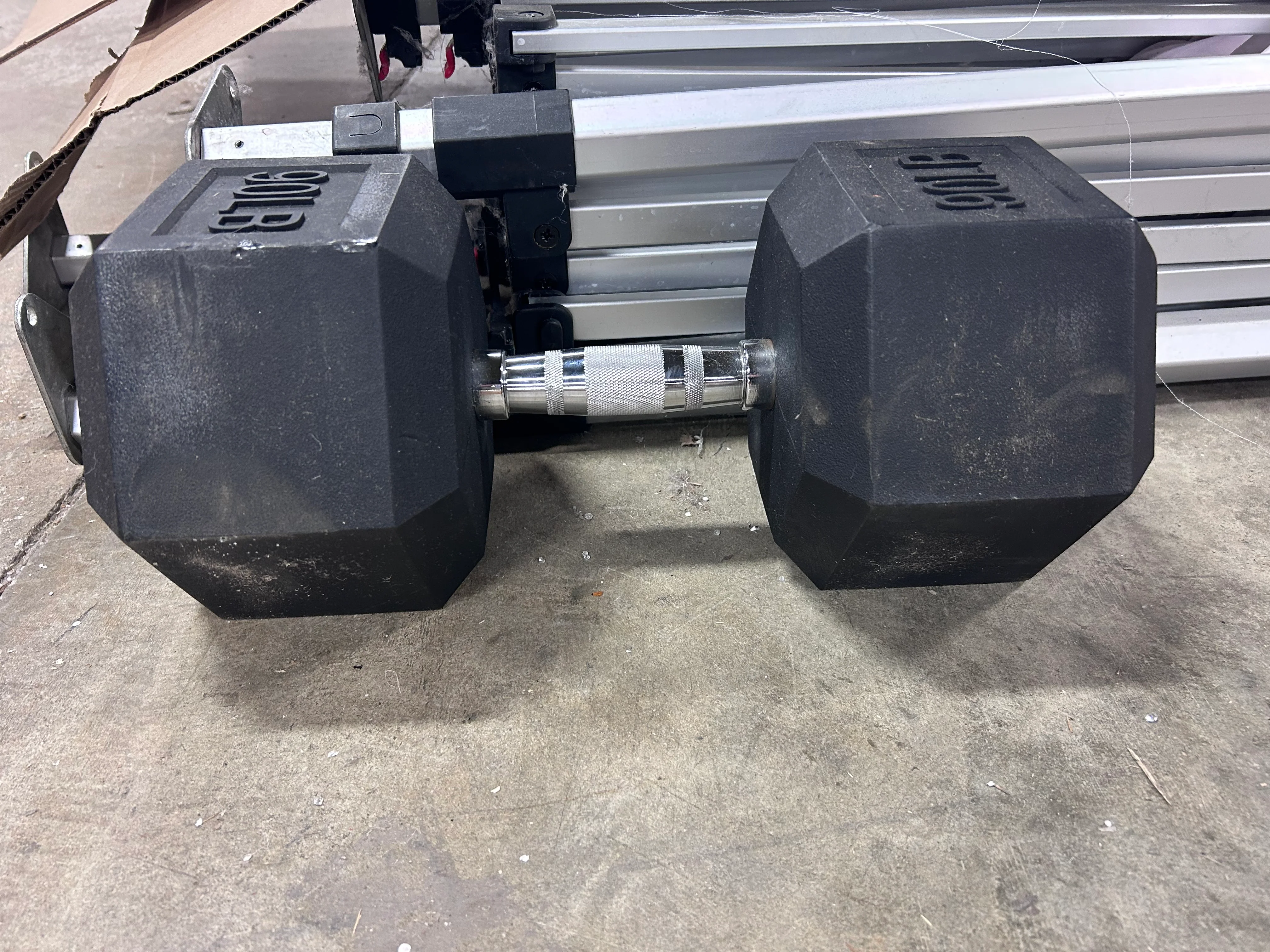 Barbell Coated Hex Dumbbell, Single - Image 6