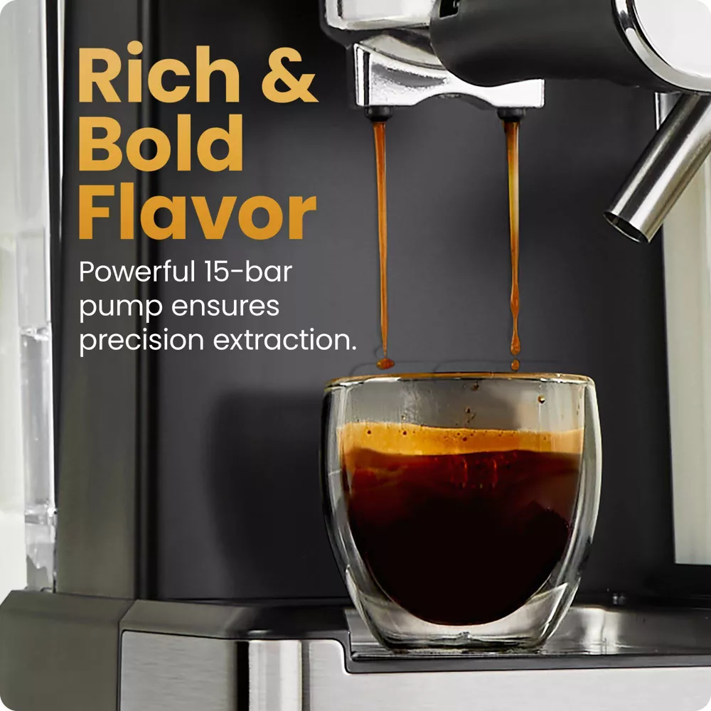 Barista Pro Espresso Maker Stainless Steel Finish - Image 4