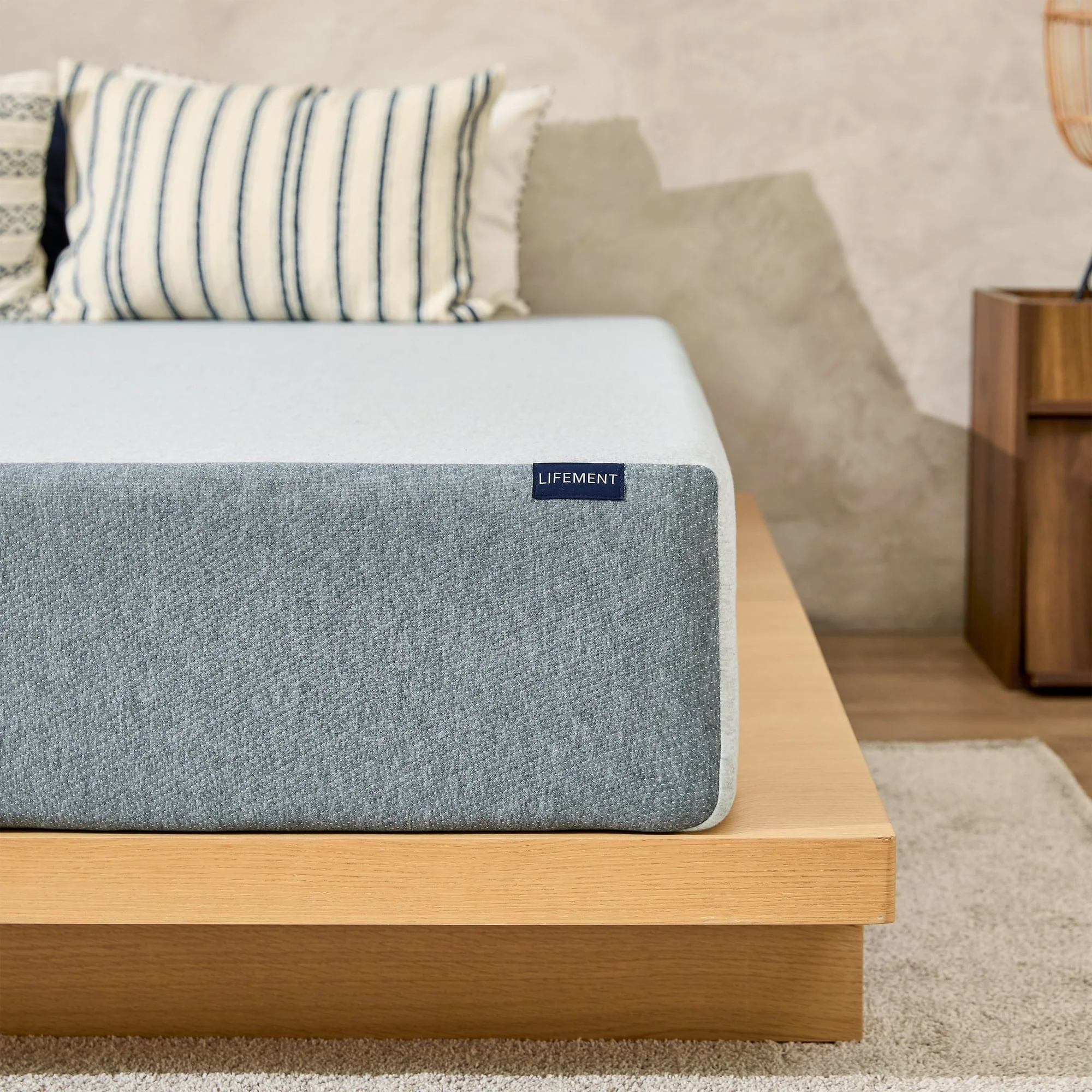 Basic Twin Graphite Infused Memory Foam Mattress in a Box