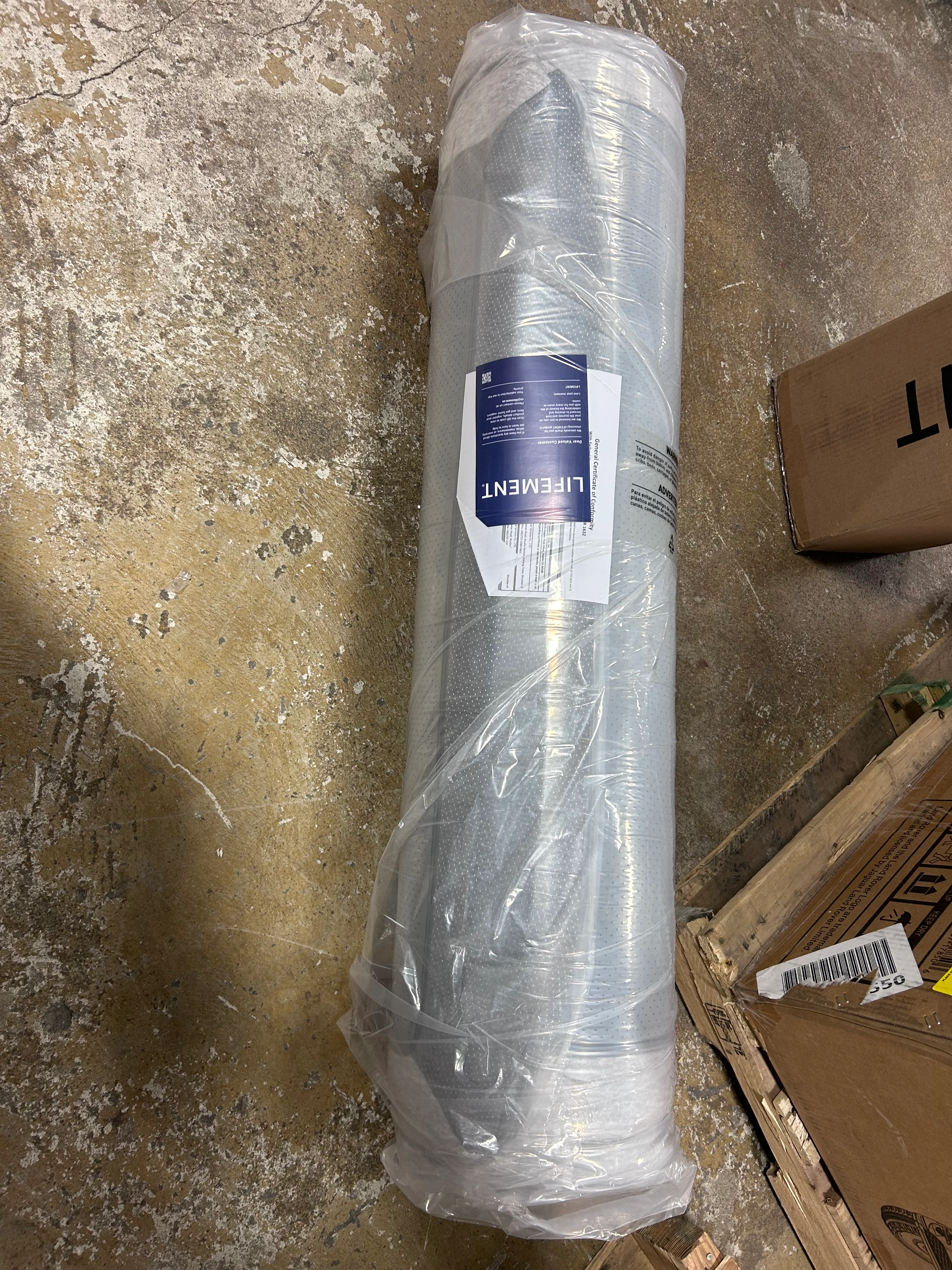 Basic Twin Graphite Infused Memory Foam Mattress in a Box - Image 7