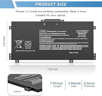 Battery Compatible with HP Envy X360 - Image 3