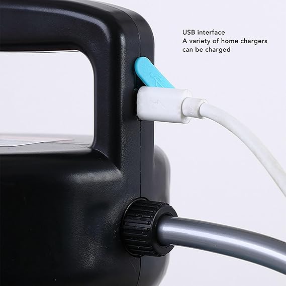 Battery Operated Water Sprinkler, Electric Atomization Sprayer Fine Strong Power Blue - Image 4