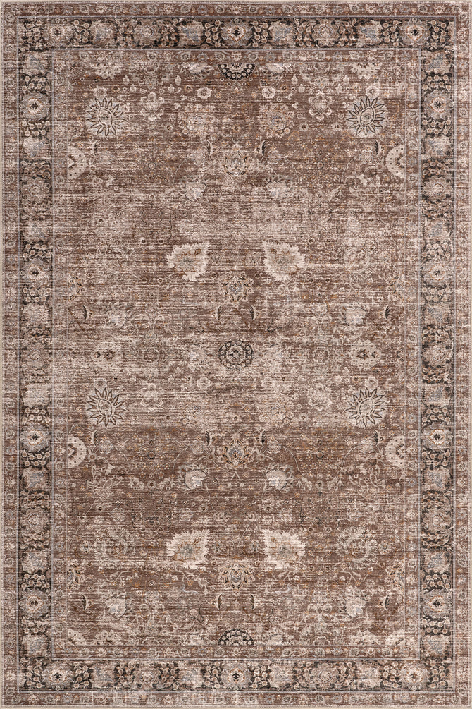 Bayberry Spill Proof Vintage Machine Washable Area Rug 9'x12'