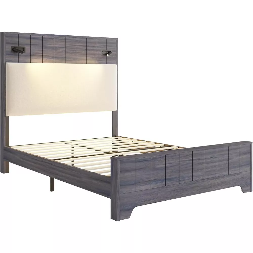 Bed Frame with Headboard - Queen