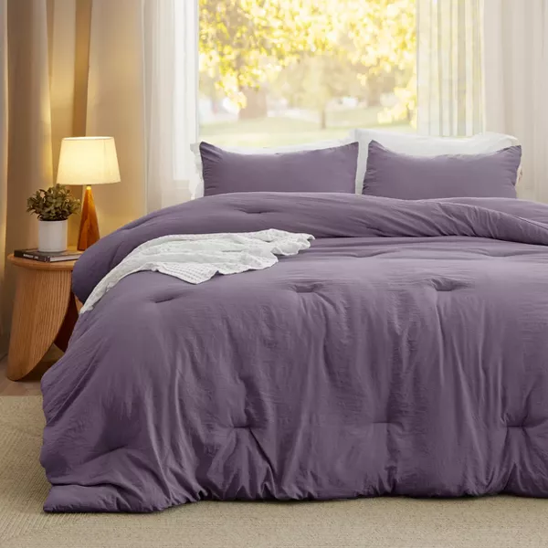 Comforter Set – Soft & Warm Imitation Washed Cotton Bedding for All Seasons King - Image 5