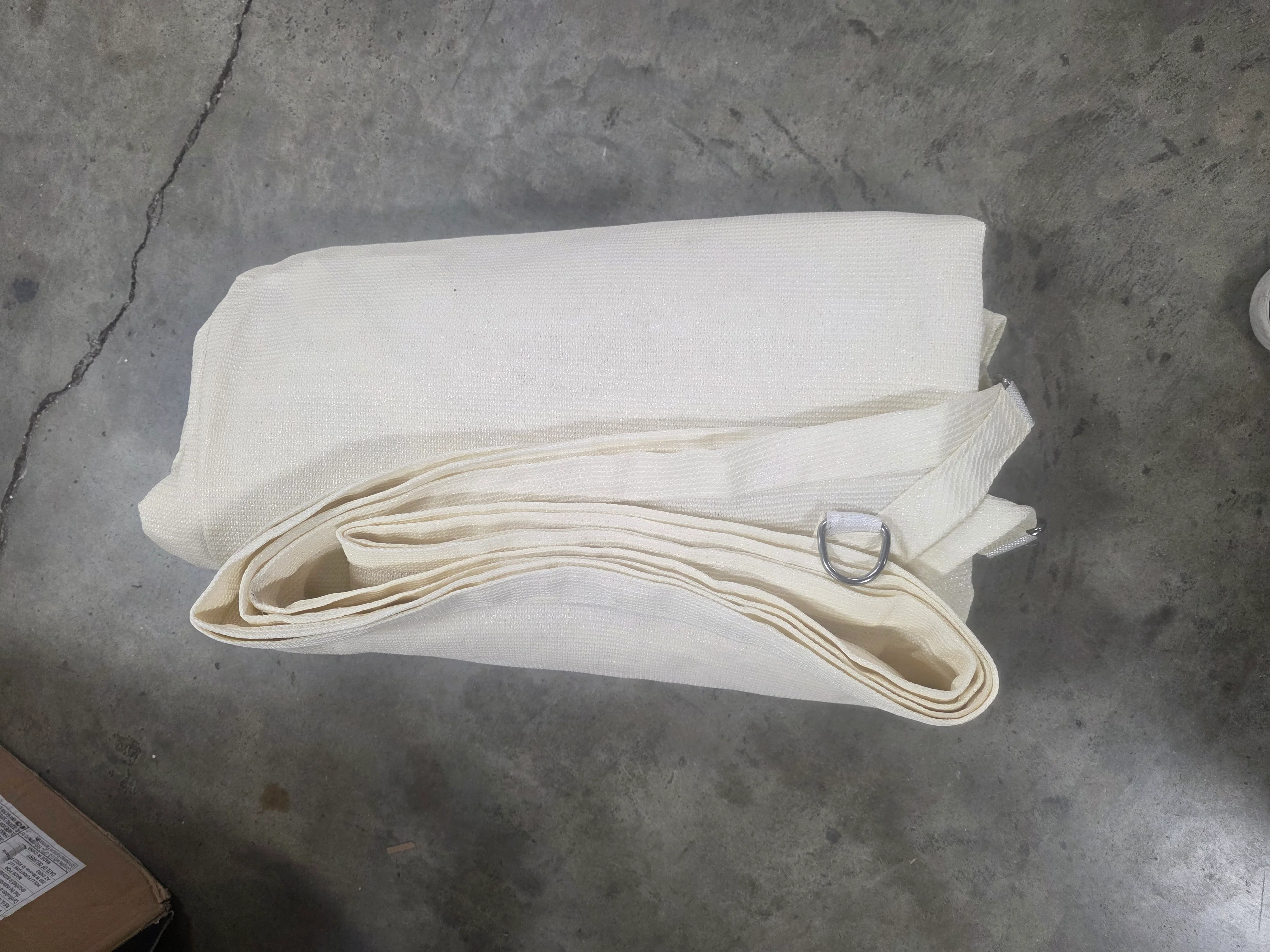 Beige Sun Shade Sail Right Triangle Canopy - Image 3