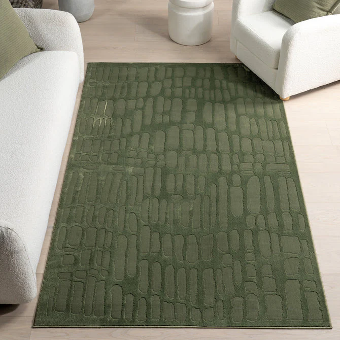Belen Modern Abstract Area Rug 9'10" x 12'10" SHOWROOM ITEM - Image 5
