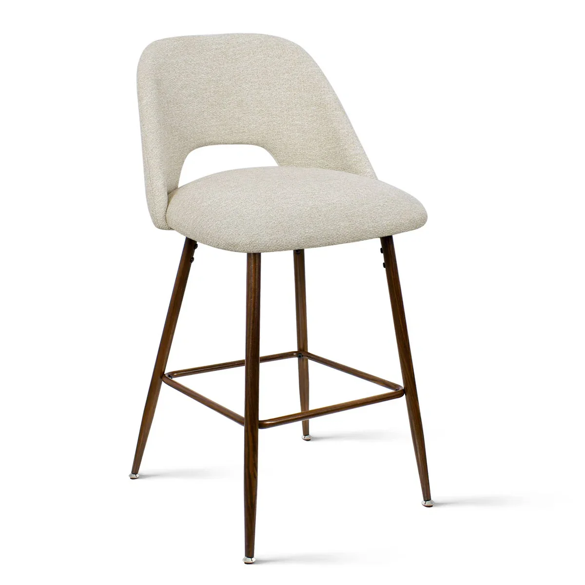 Berneta Upholstered Counter Stools Set of 2 - Image 2
