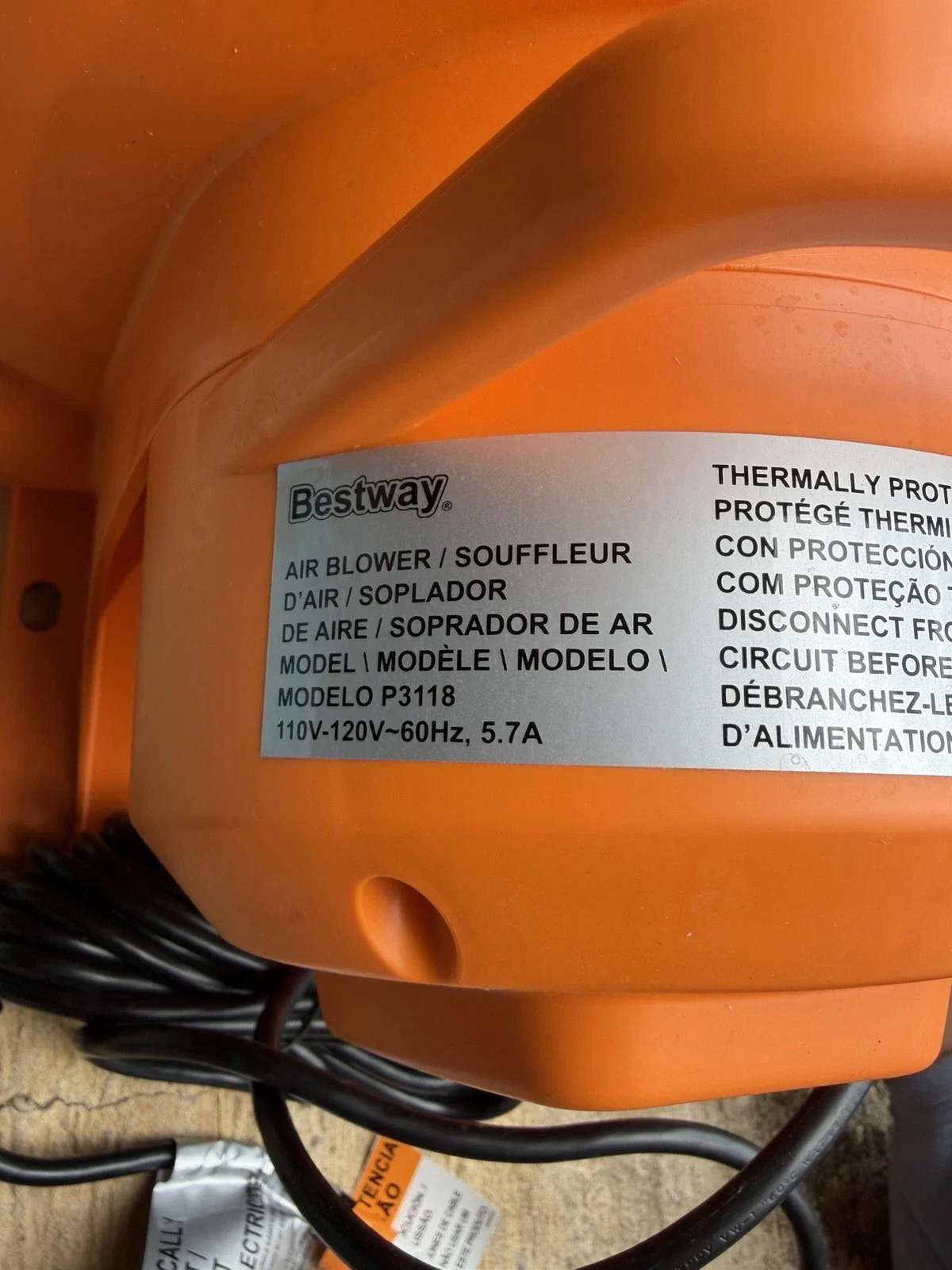 Air Blower Bounce House Inflator H2O Go - Image 4