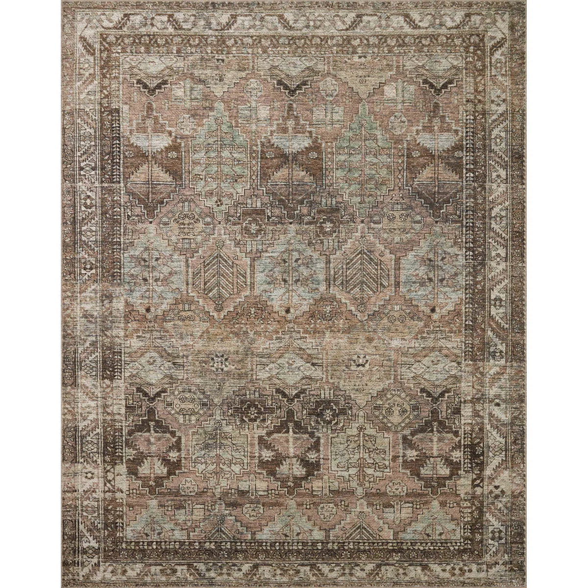 Billie Oriental Clay/Sage Area Rug 9x12 - Image 3