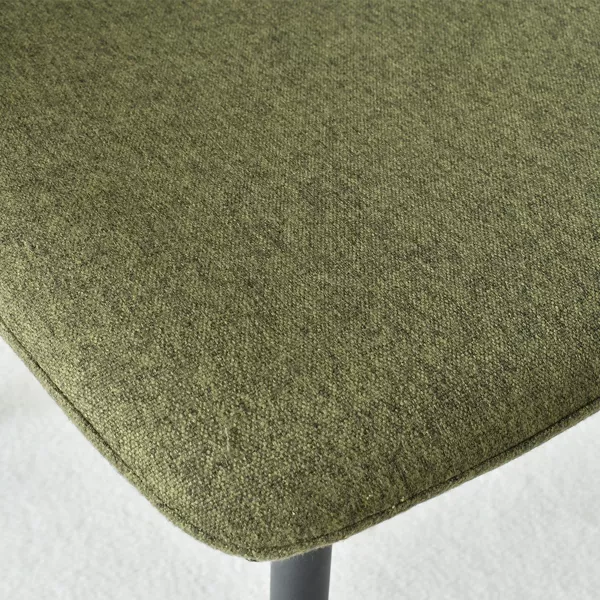 Bingo Upholstered Counter Height Stool with Black Leg Set of 2 - Image 4