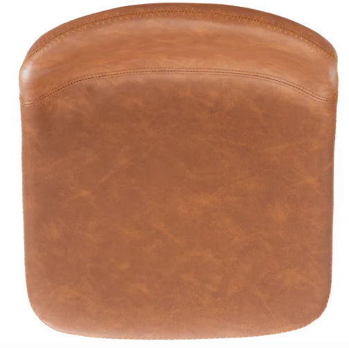 Black Short Metal Bar Stool - Image 5