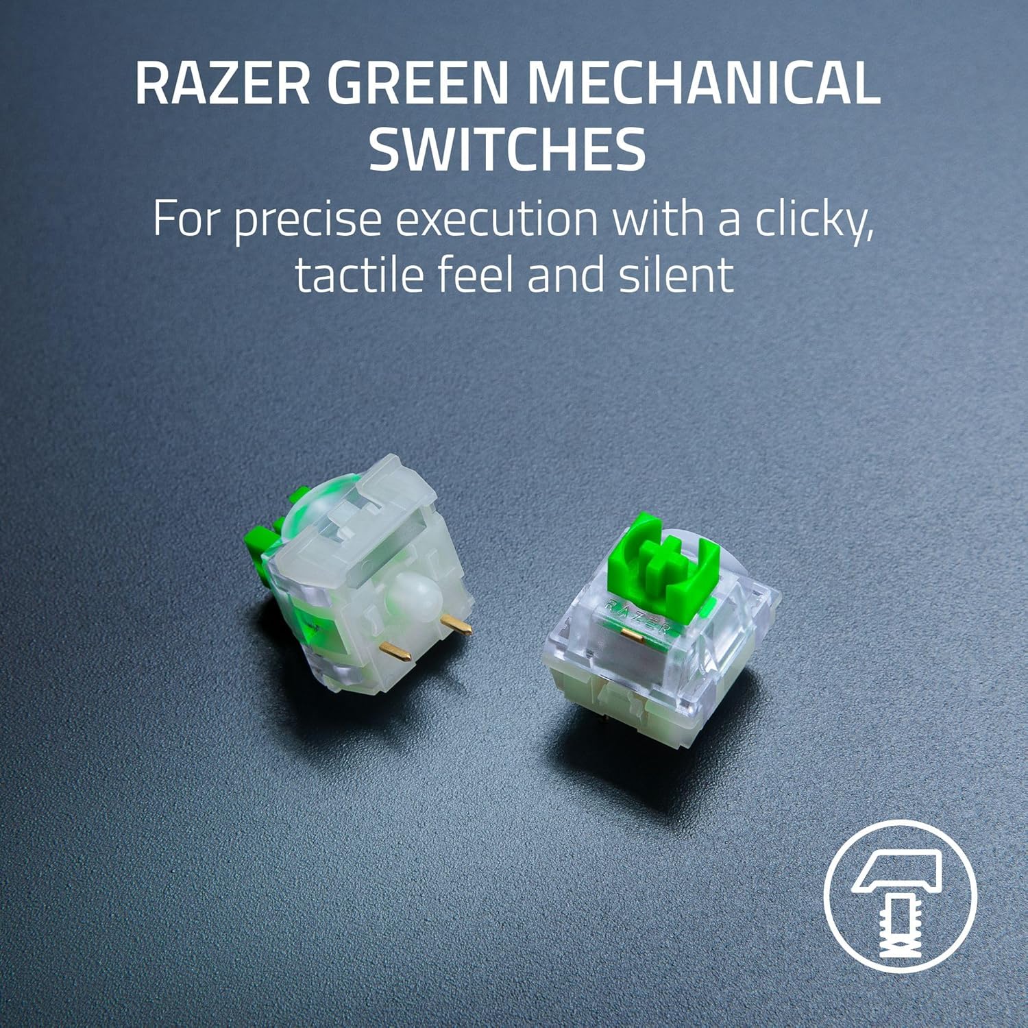 BlackWidow V4 X Mechanical Gaming Keyboard: Green Switches Tactile & Clicky - Image 5