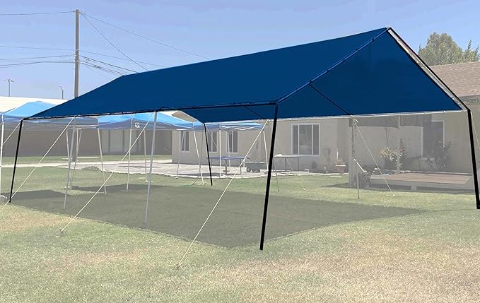 Blue Super Heavy Duty Mesh Tarp Net - Image 5