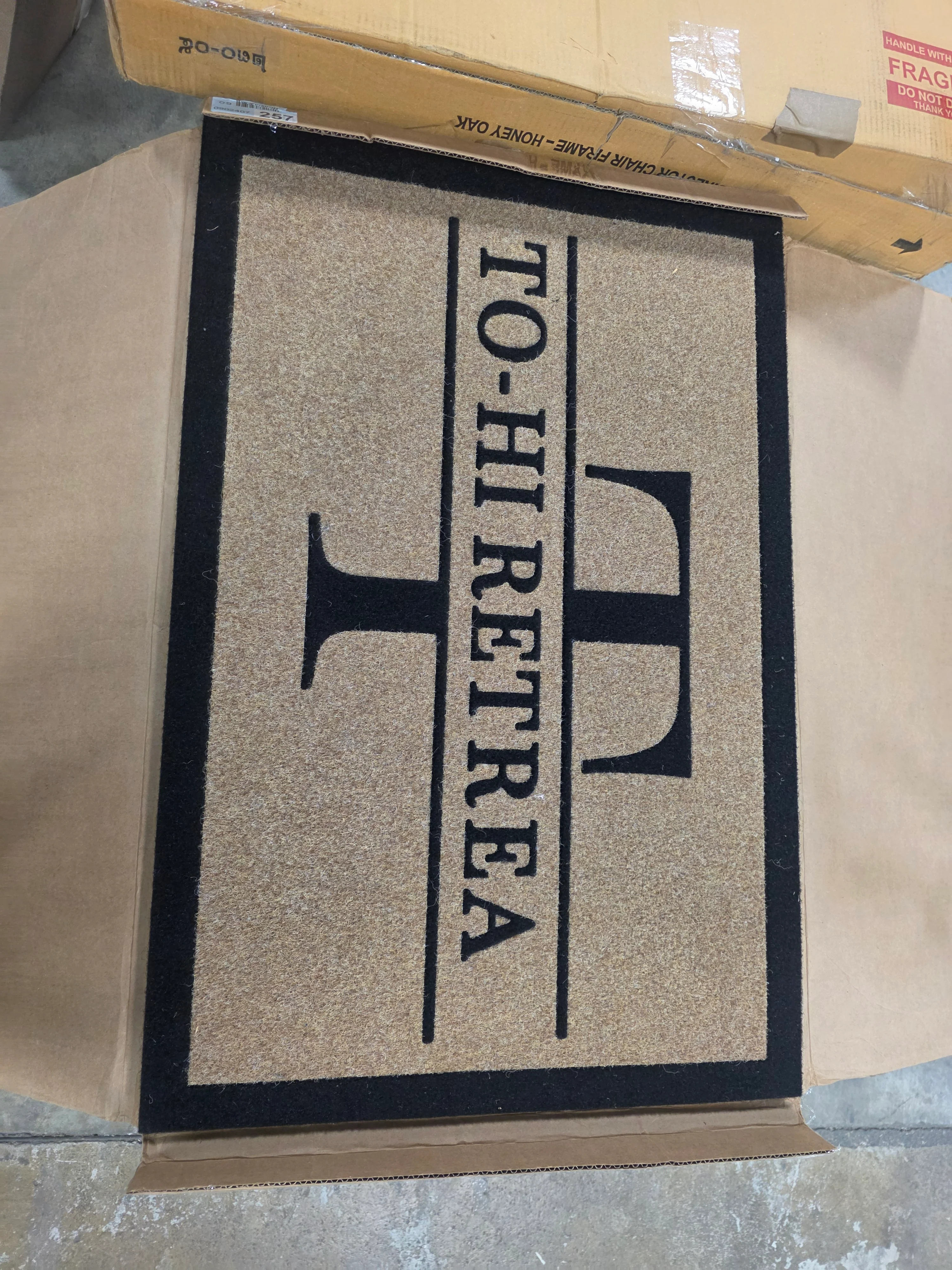 Boalt Personalizable Non-Slip Indoor / Outdoor Doormat 24x36 - Image 3