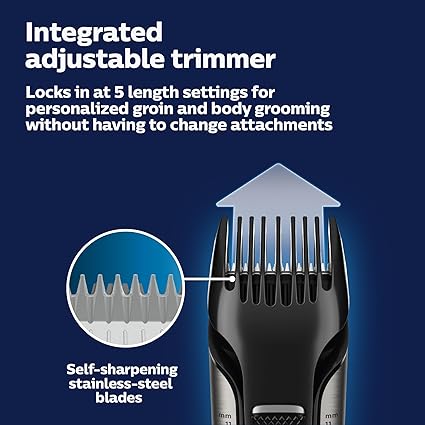 Bodygroom Showerproof Groin and Body Trimmer for Men - Image 3