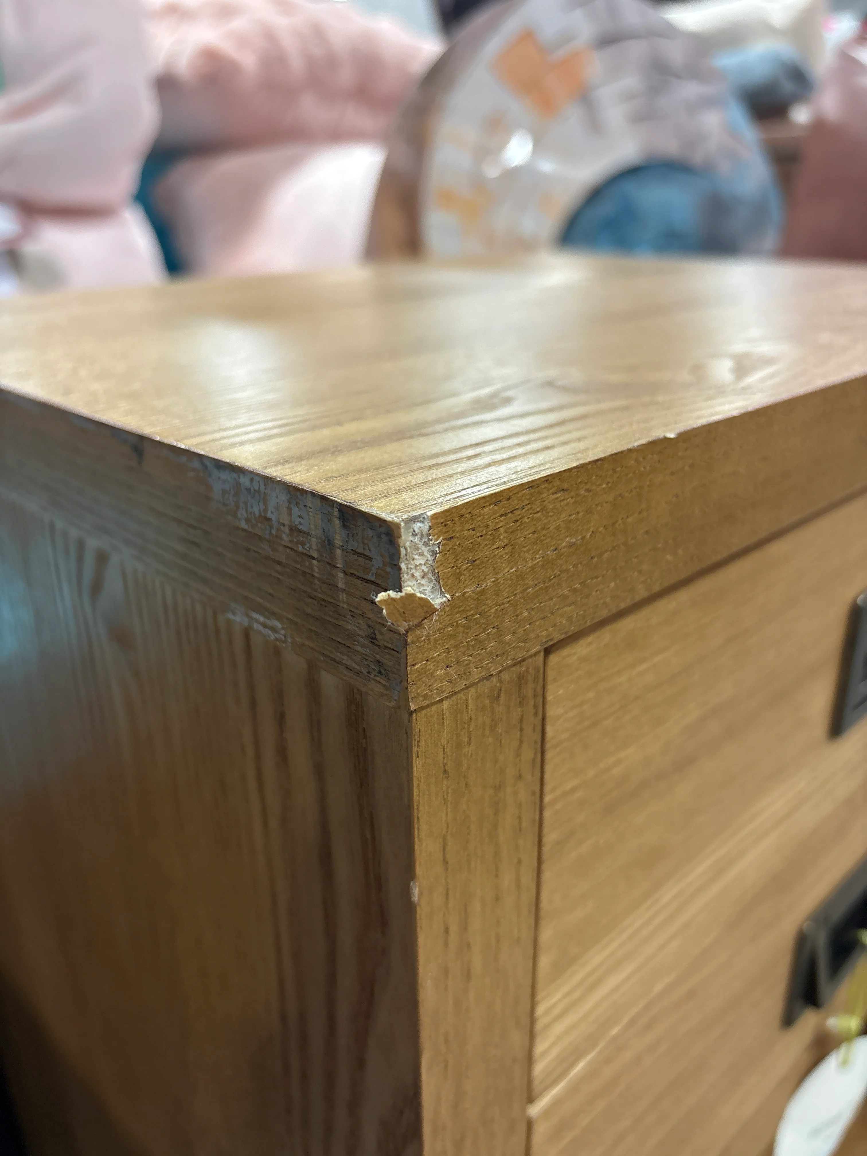 Bourne Accent Table Natural - Threshold™ SHOWROOM ITEM - Image 3