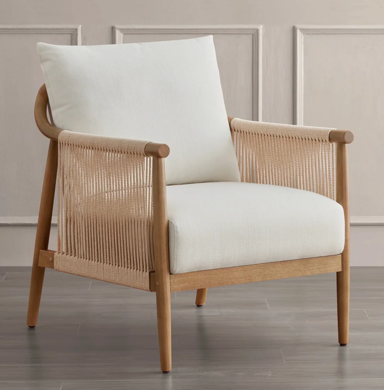 Upholstered Armchair By Kelly Clarkson Home SHOWROOM ITEM