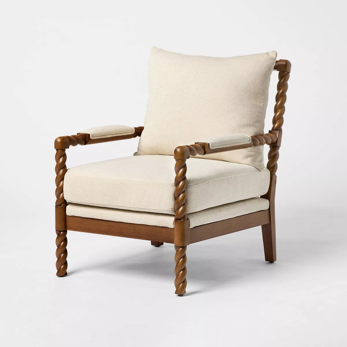 Braided Accent Chair - Natural SHOWROOM ITEM