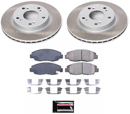 Front Brake Kit-OE For 2006-2011 Honda Civic [Model Specific] Brake Rotors - Image 2
