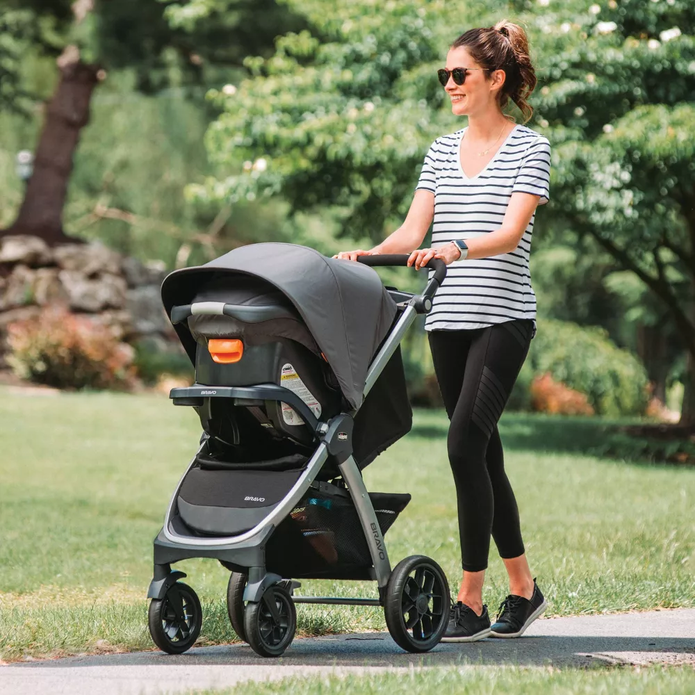 Bravo Quick-Fold Stroller - Black - Image 3