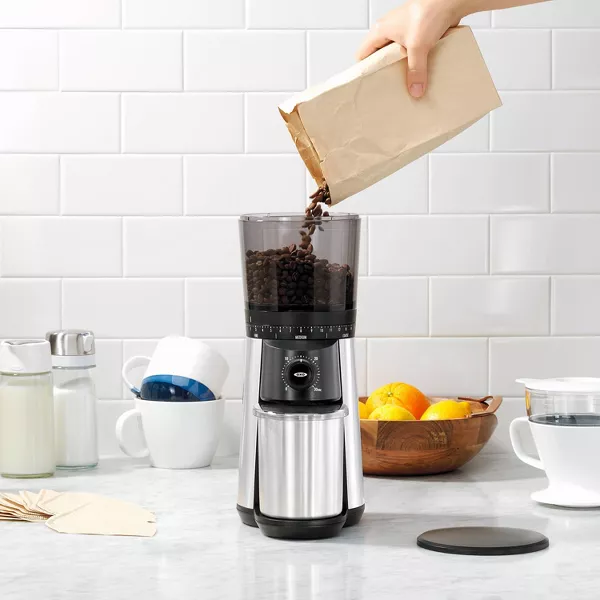 BREW Conical Burr Coffee Grinder - Stainless Steel - Image 2