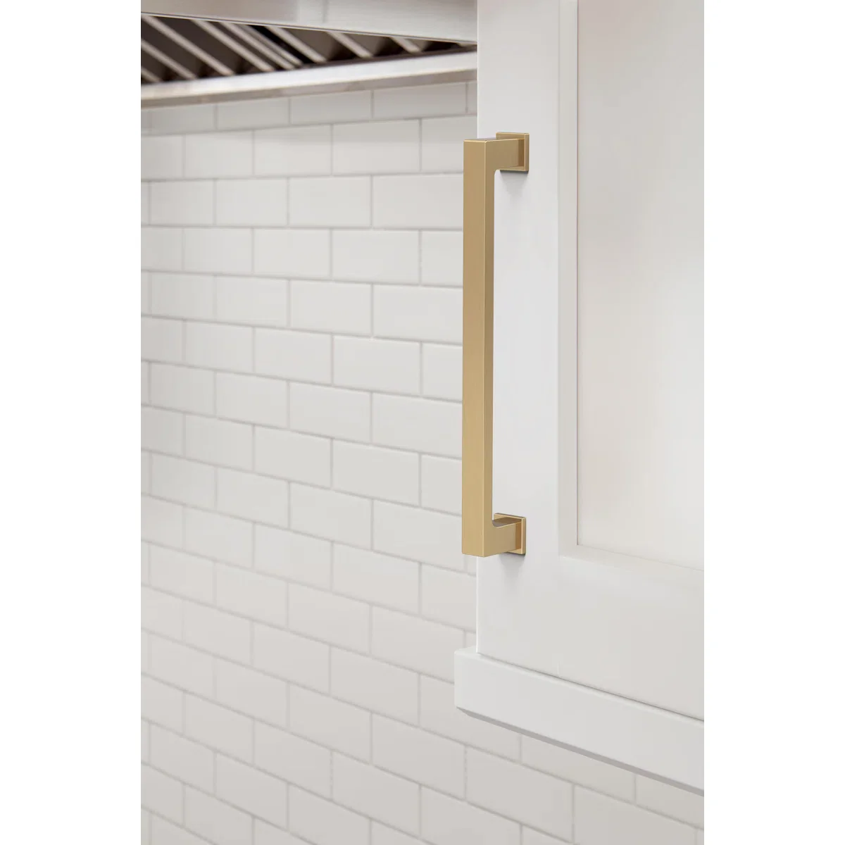 Bridgeport Center-to-Center Champagne Bronze Cabinet Pull - 10 Pack - Image 2