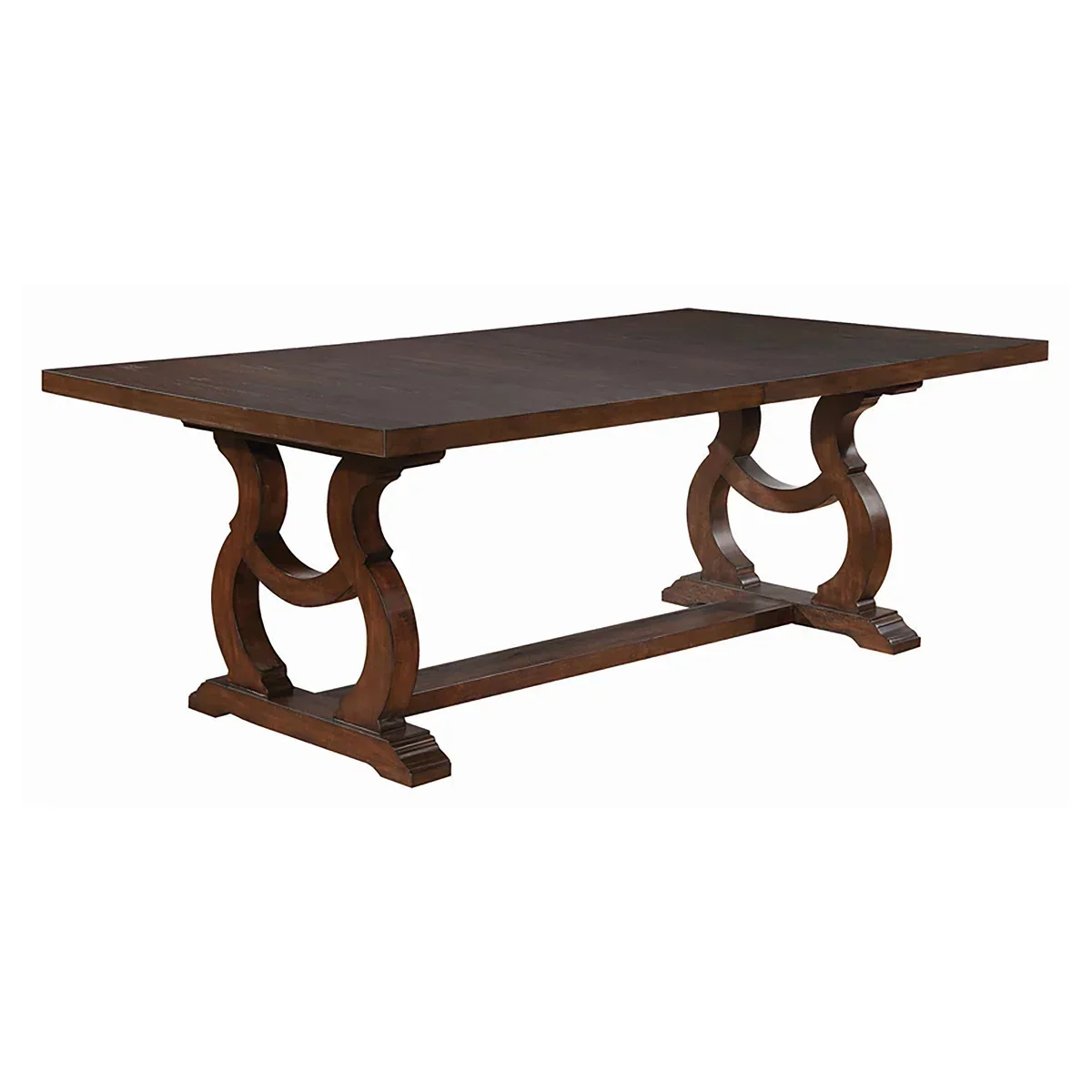 Brockway 104-Inch Extension Leaf Dining Table - Barley SHOWROOM ITEM
