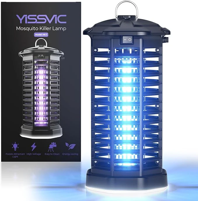 Waterproof Electric Mosquito Lamp Fly Zapper Killer