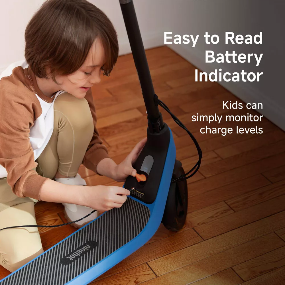 C2 Lite Kids Electric Scooter - Blue - Image 4