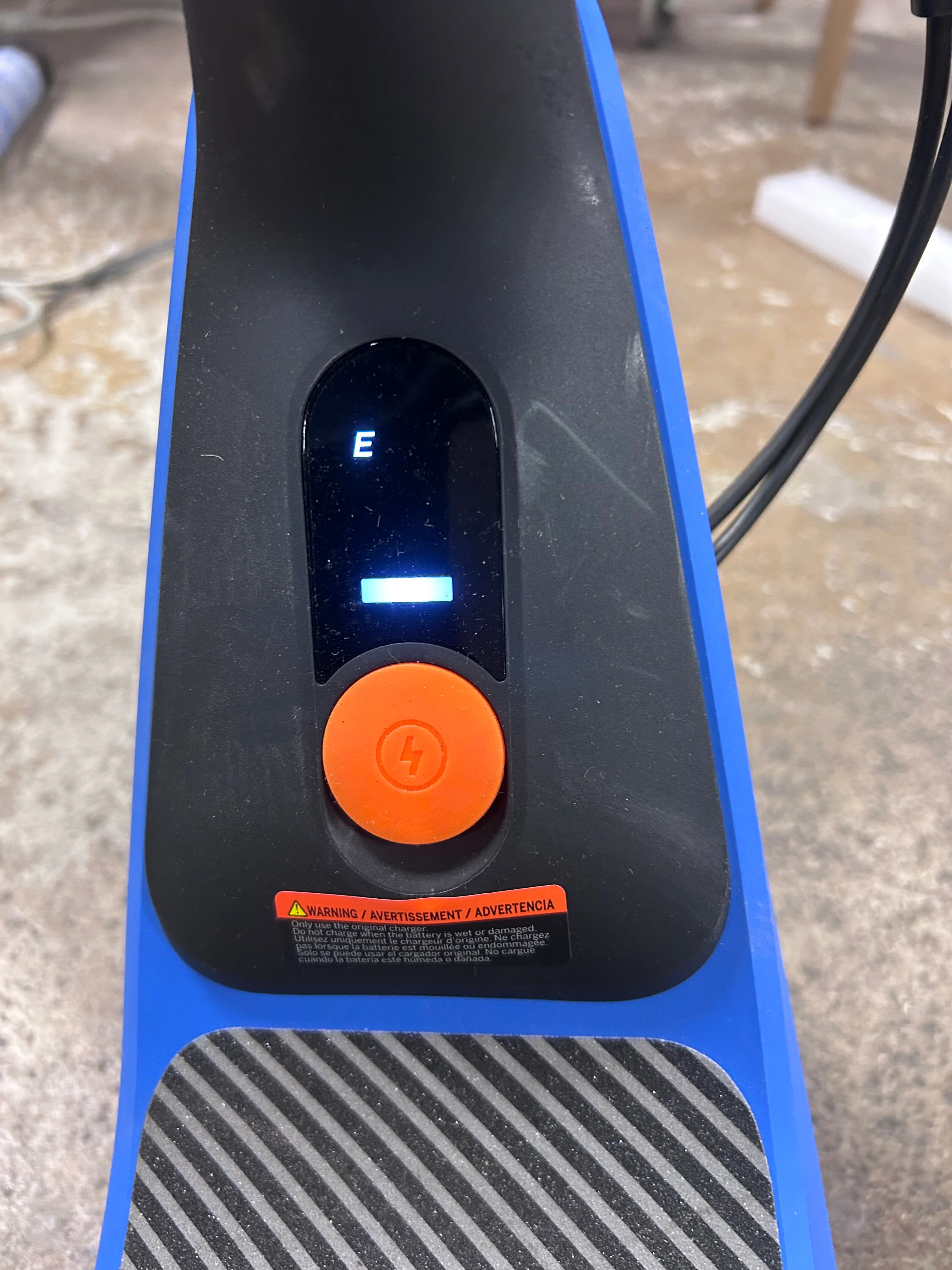 C2 Lite Kids Electric Scooter - Blue - Image 6