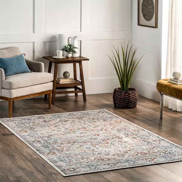 Cady Pet Friendly Machine Washable Transitional Area Rug 3'x5' - Image 4