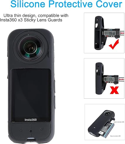 Camera Protective Accessories Kit for Insta360 X3 - Image 4