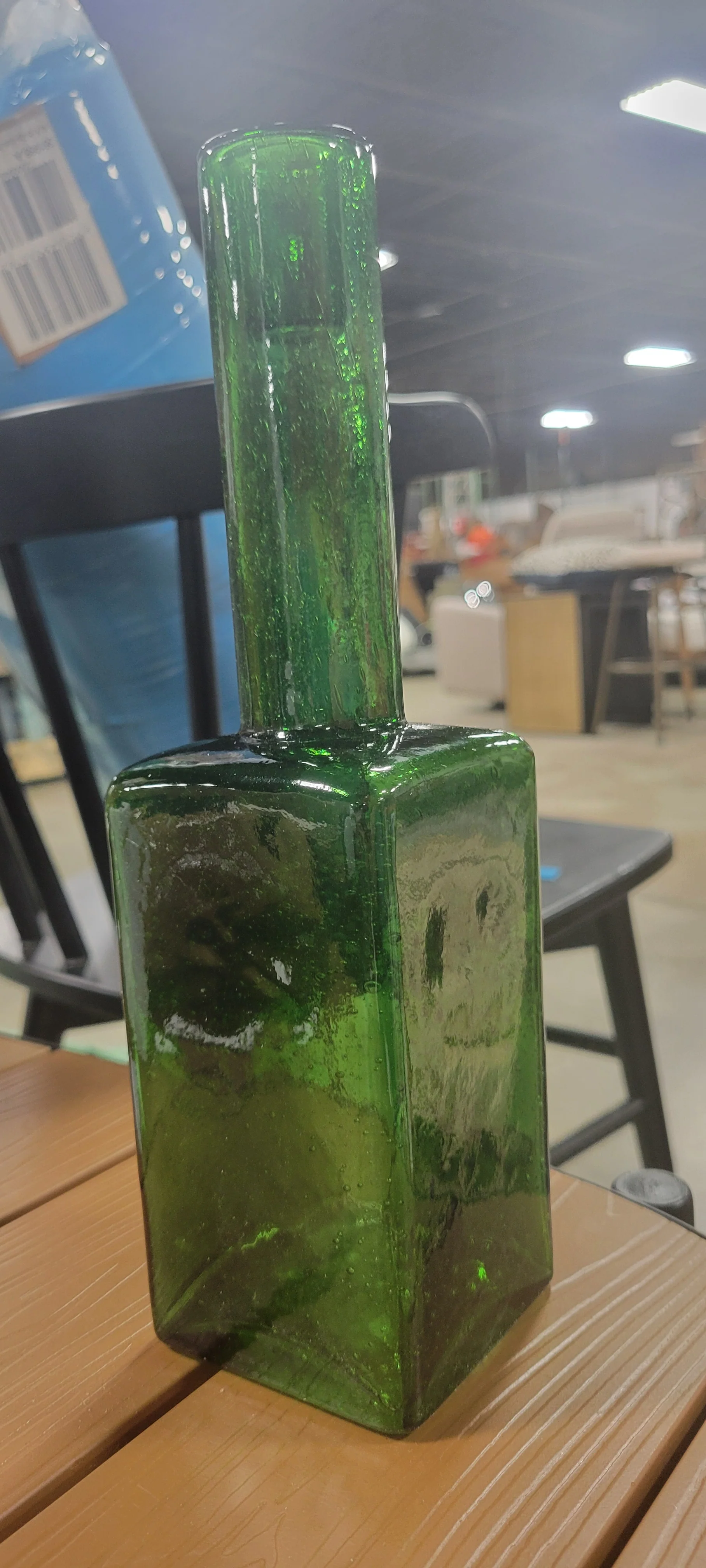 Candle Holder Alba Riffle Green - Image 4