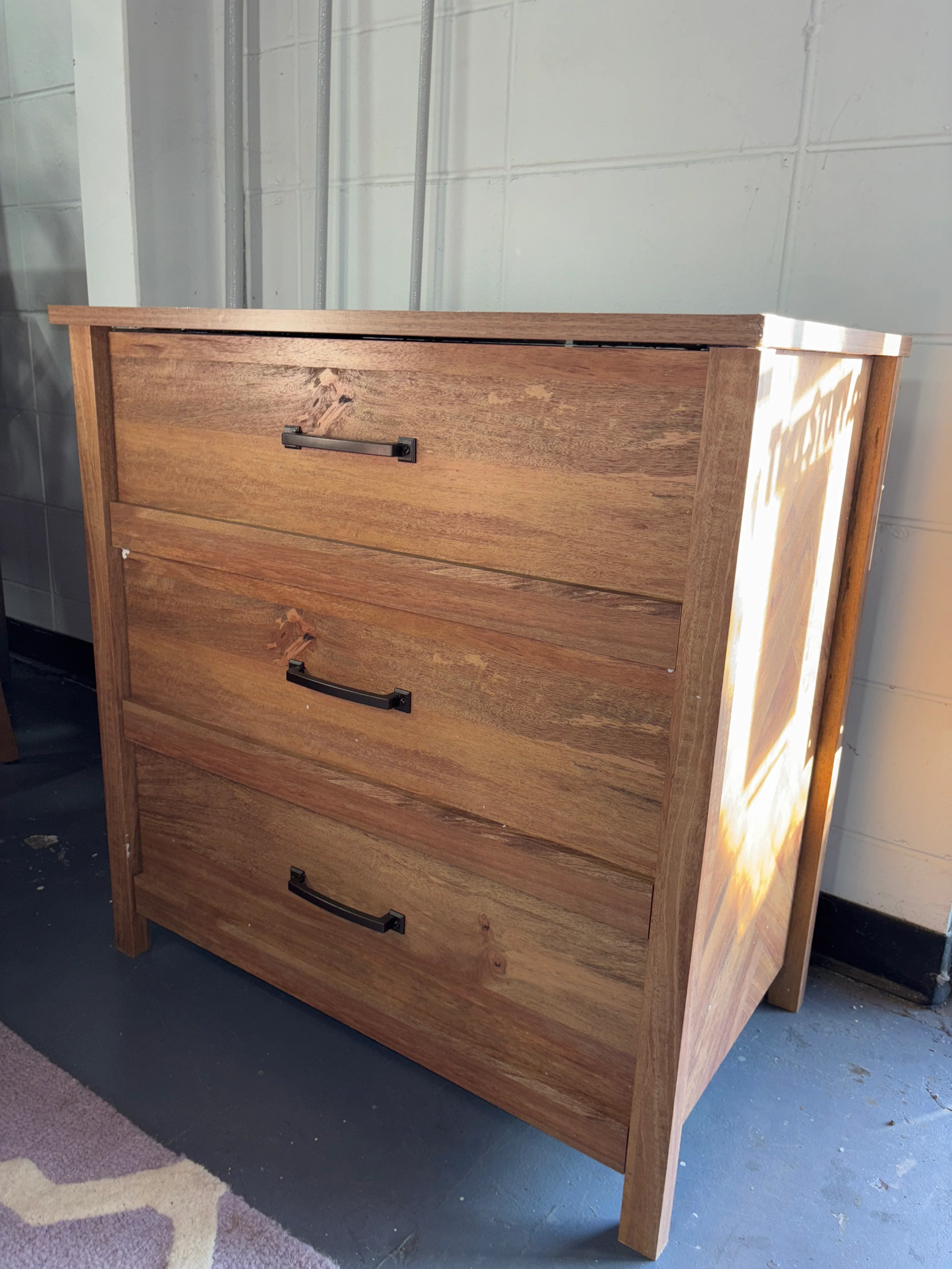 Cannery Bridge 3 Drawer Chest - Sindoori Mango SHOWROOM ITEM - Image 2