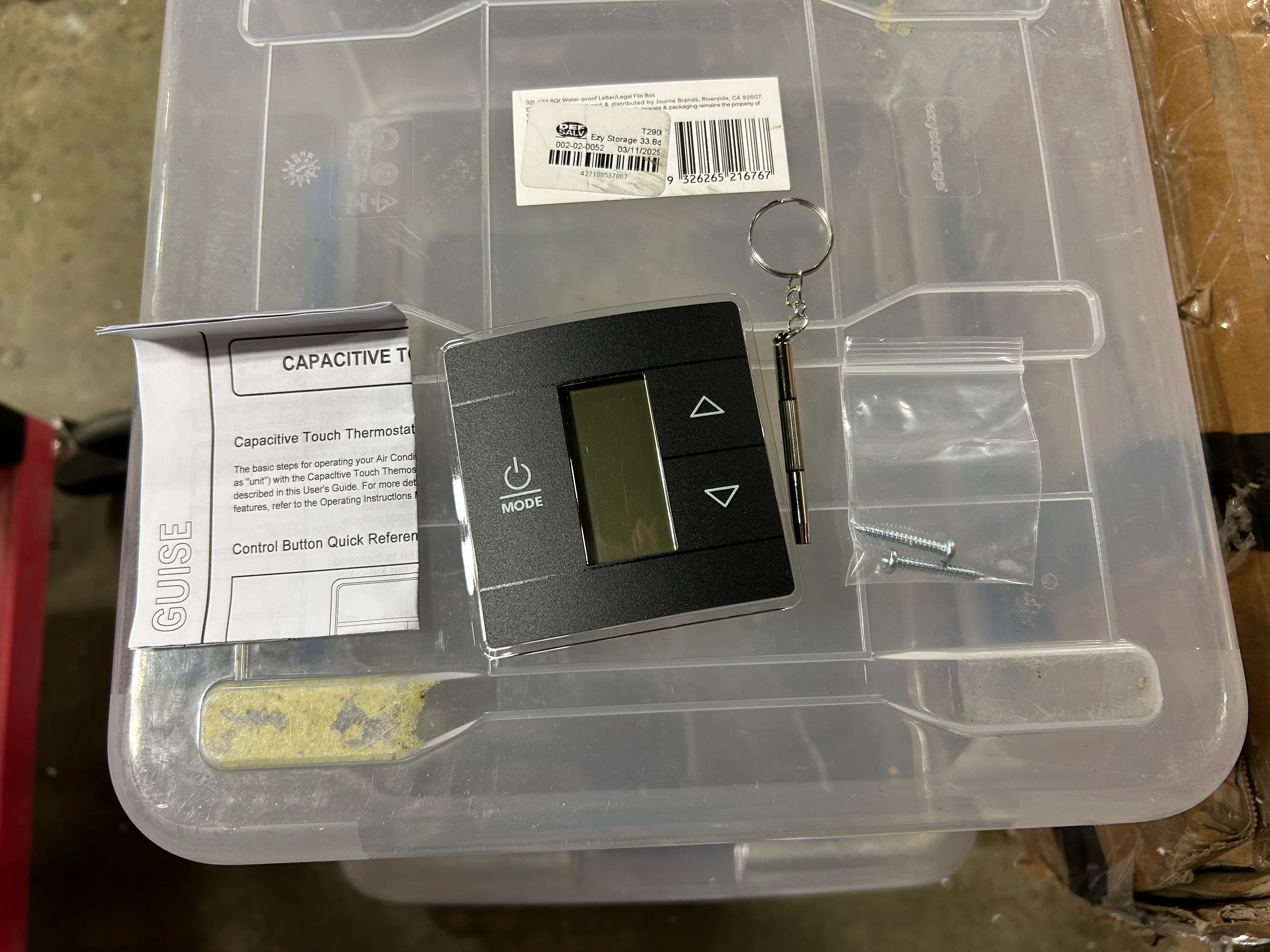 Capacity Touch Thermostat with Control Kit - Image 2