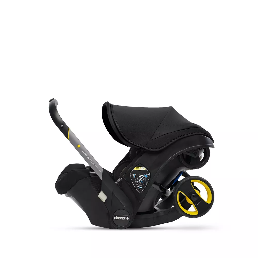 Car Seat + Latch Base Travel System - Nitro Black - Image 4