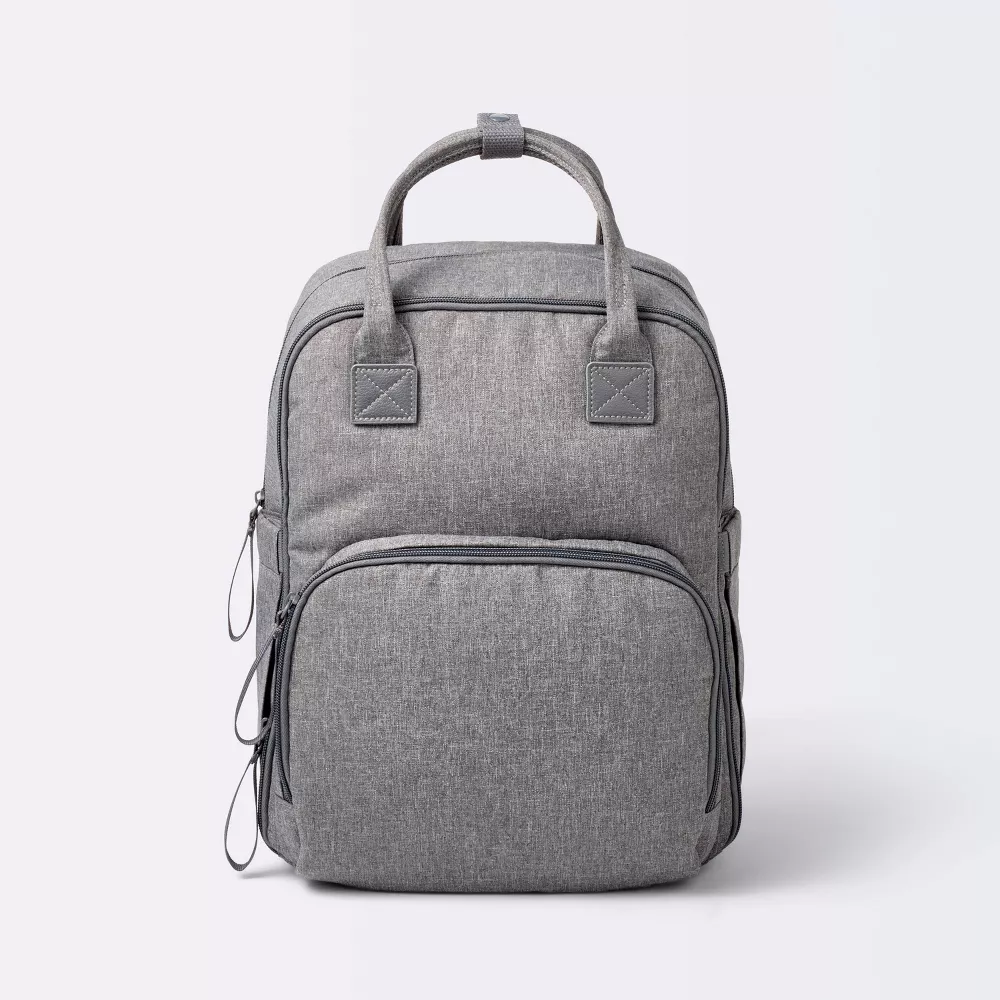 Cargo Diaper Backpack - Gray