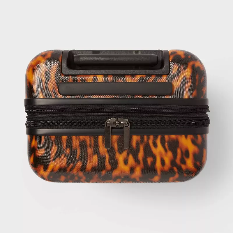 Carry On Hardside Suitcase - Tortoise Shell - Image 5