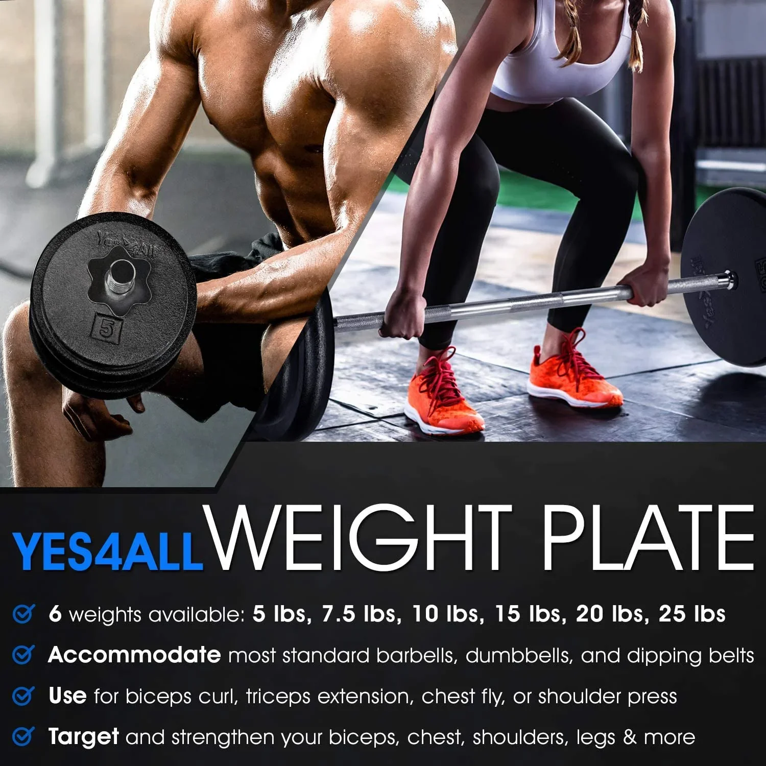 Cast Iron Weight Plates for Dumbbells - Image 5