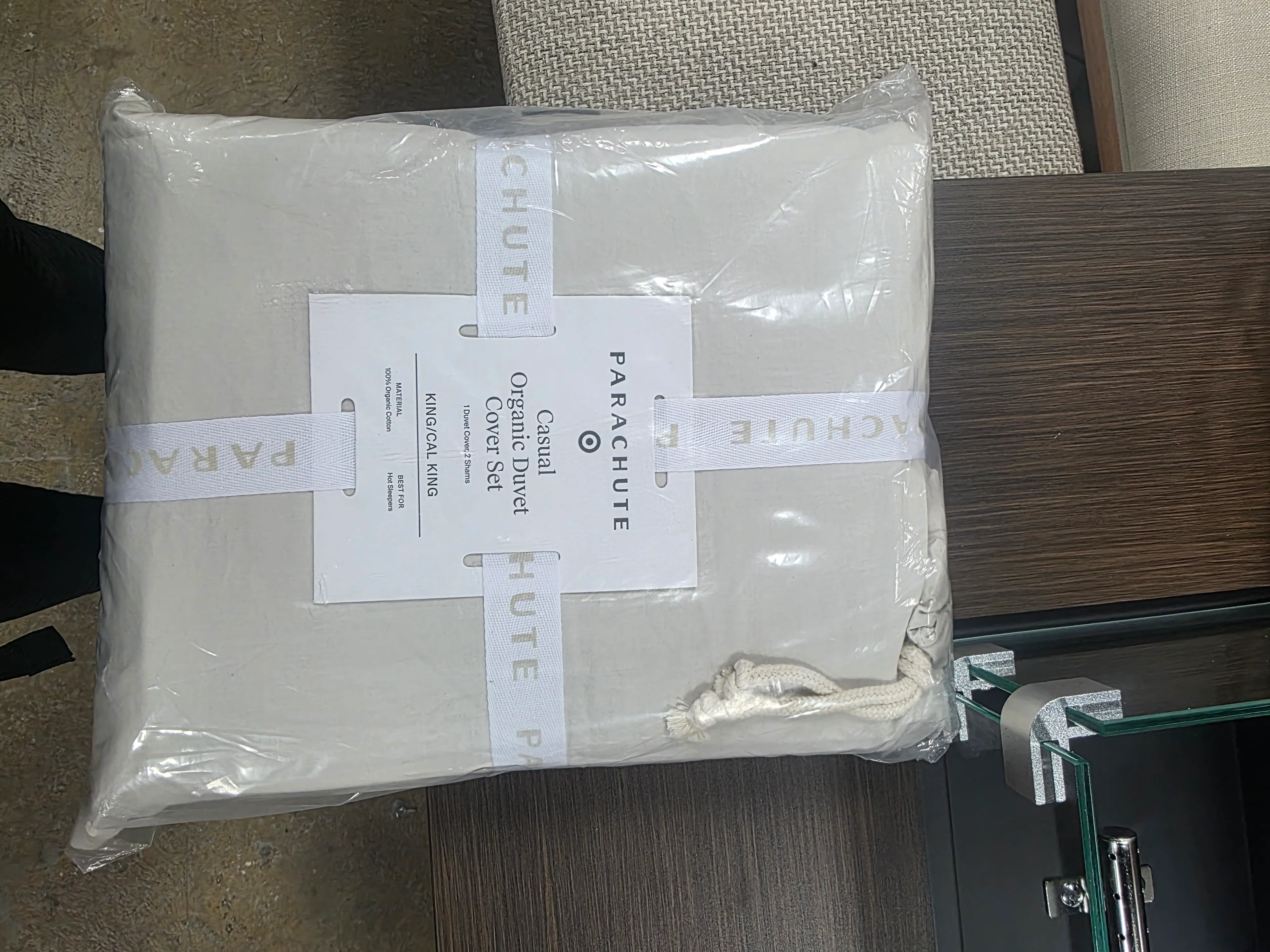 Casual Organic Cotton Duvet Cover & Sham Set - Parachute for Target - SHOWROOM ITEM - Image 2