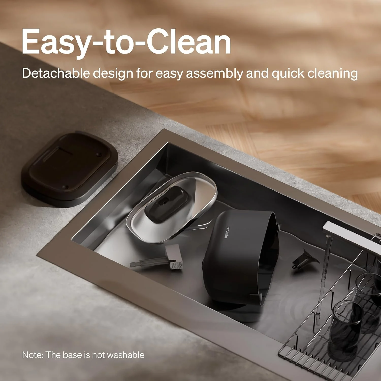 Cat Water Fountain, Cordless Battery Operated - Image 3
