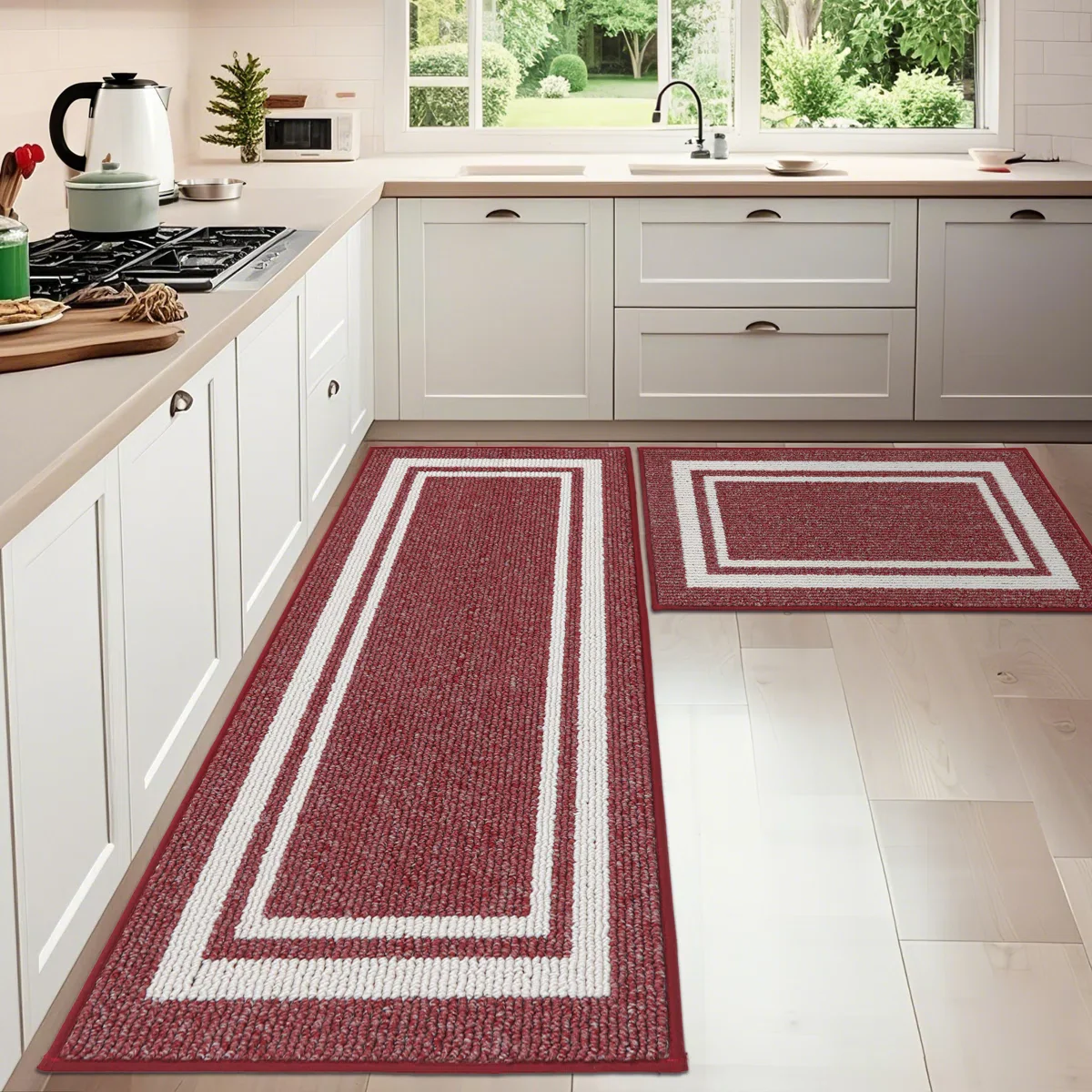 Caylon Kitchen Mat with Non-Slip Backing