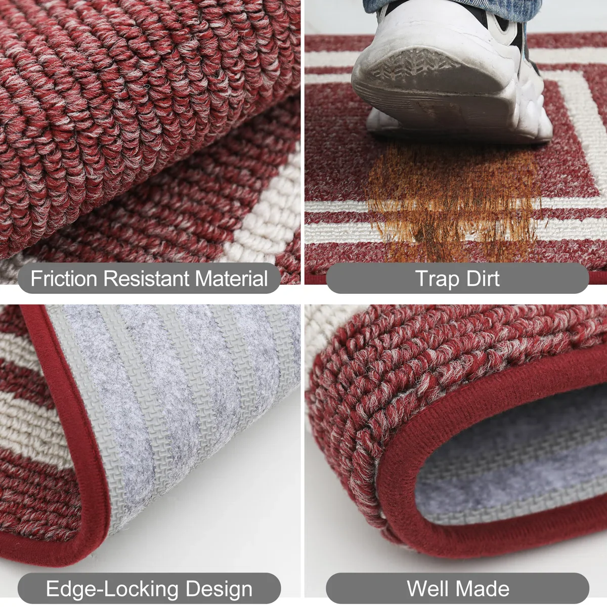 Caylon Kitchen Mat with Non-Slip Backing - Image 3
