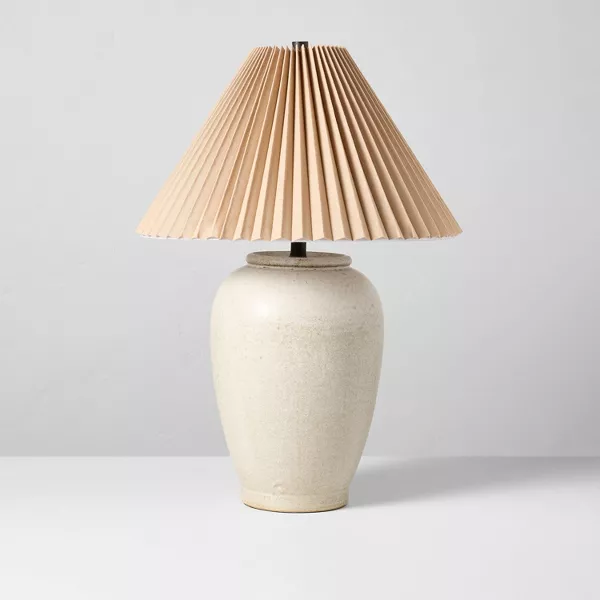 Ceramic Table Lamp Cream